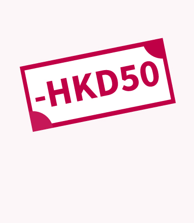 Up to HKD50 instant discount